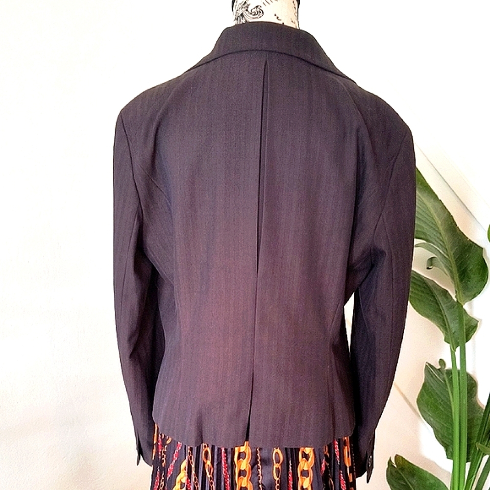 Michael Kors Dark Brown Blazer. Size 14. Excellent Condition! - Picture 7 of 9